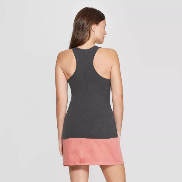 Women s Slim Fit Racerback Tank Top Hot on Sale - Image 2