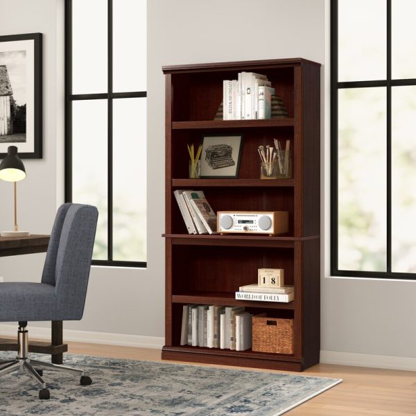 Select Cherry Abigail 69.75   H x 35.25   W Standard Bookcase 1412AH For Cheap