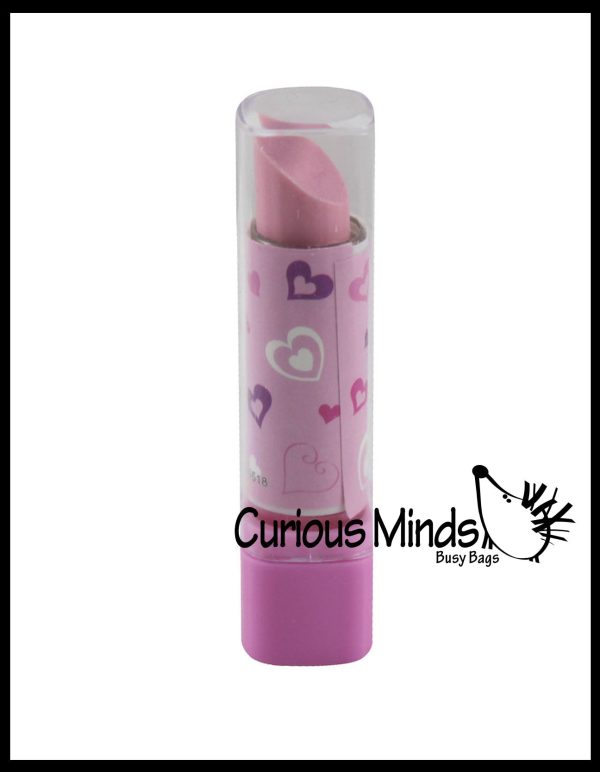 LAST CHANCE - LIMITED STOCK  - Cute and Functional Lipstick Erasers - Twist Up Eraser -  Adorable Girl Novelty Prize on Sale - Image 4