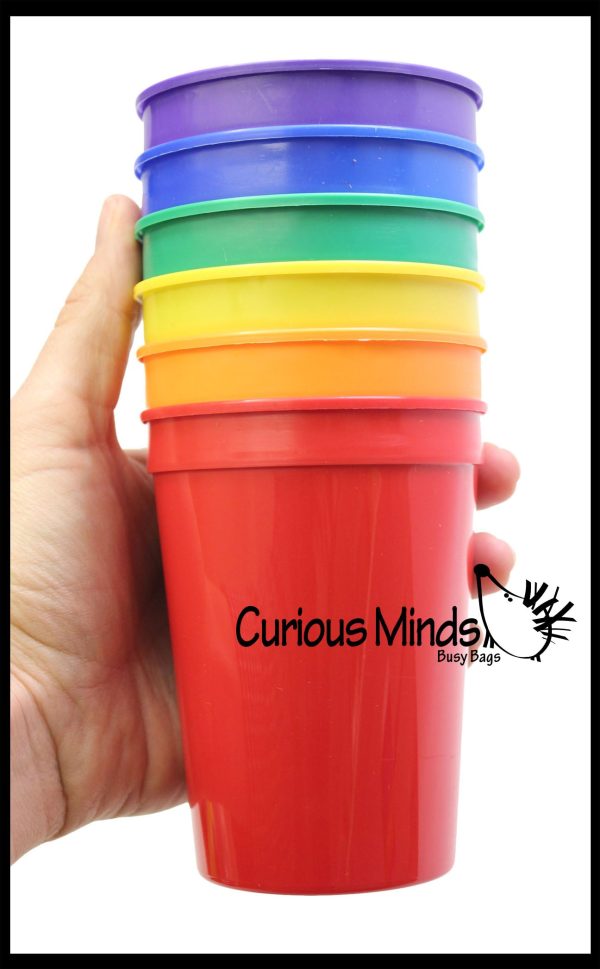 Color Sorting Cups with Tong Online Sale - Image 4