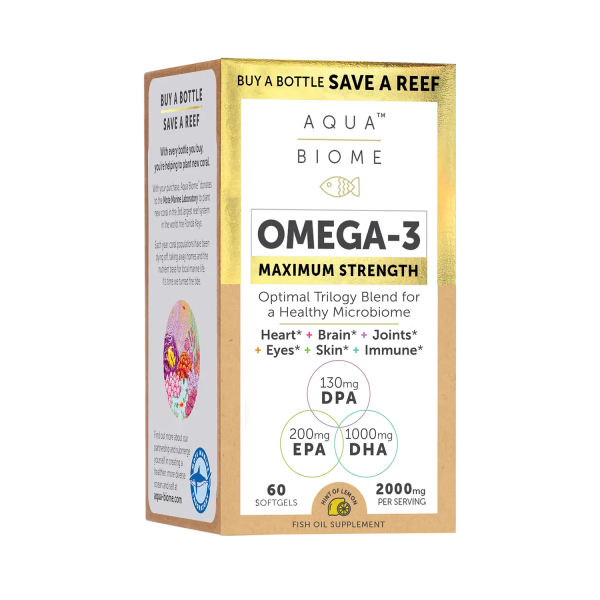 Aqua Biome™ Fish Oil Maximum Strength Online Sale